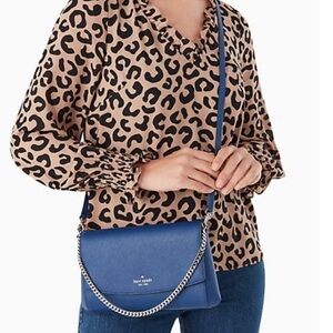 KATE SPADE River Blue Greer convertible crossbody/shoulder bag. NWT giftable